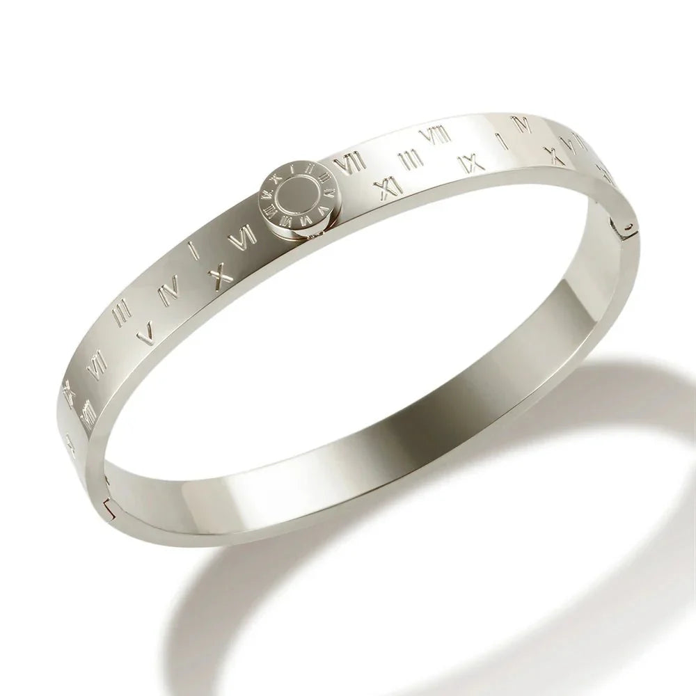 Brehn | Klassische römische Ziffern-Armband und Ringe