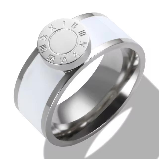Brehn | Klassische römische Ziffern-Armband und Ringe