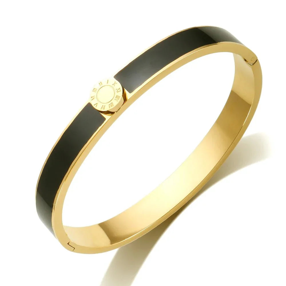 Brehn | Klassische römische Ziffern-Armband und Ringe