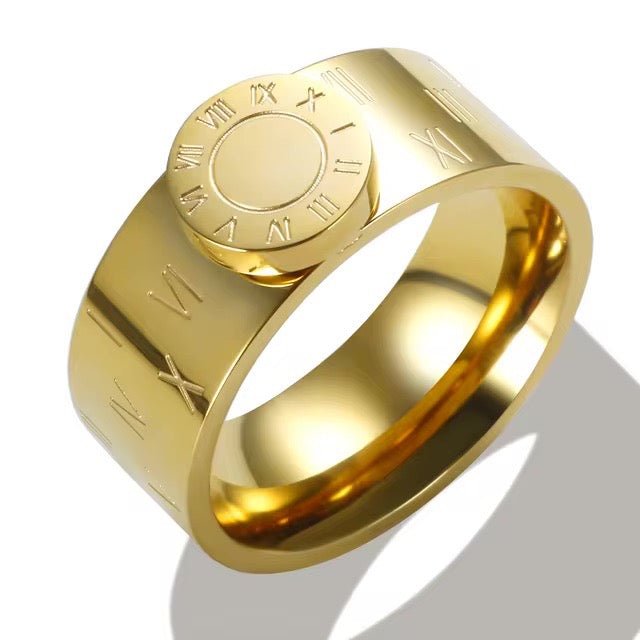 Brehn | Klassische römische Ziffern-Armband und Ringe