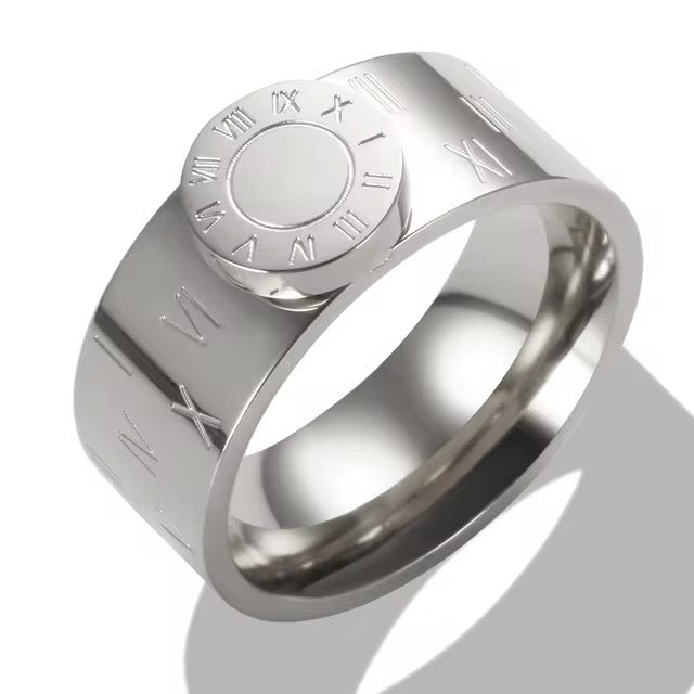 Brehn | Klassische römische Ziffern-Armband und Ringe