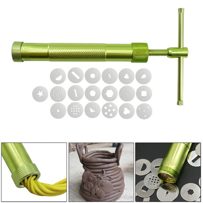 Clay Extruders Skulpturmaschine Gun Fondant Tortendekorationswerkzeuge | Brehn