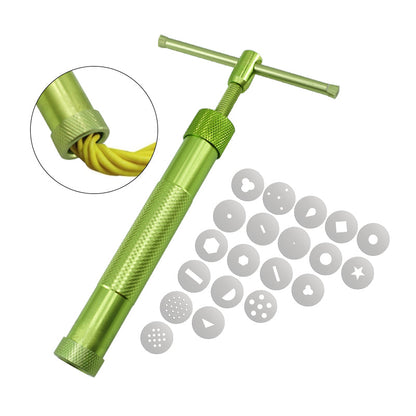 Clay Extruders Skulpturmaschine Gun Fondant Tortendekorationswerkzeuge | Brehn