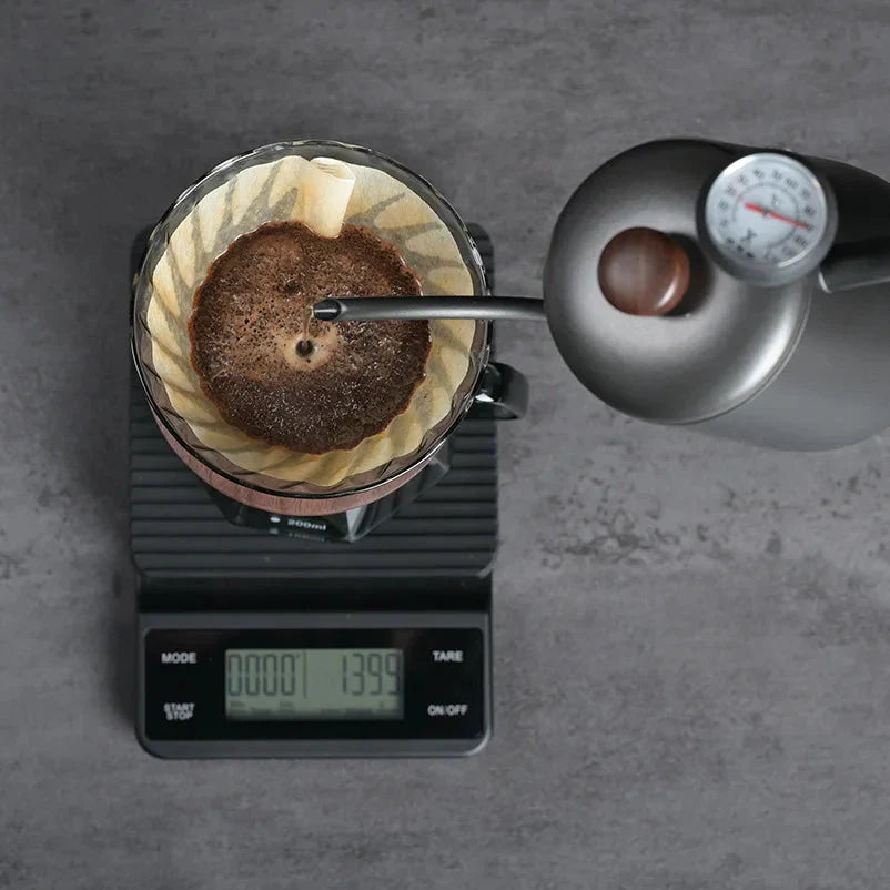Klarer Glasbereich Kaffee Server für Pour Over Kaffee und Teekanne | Brehn