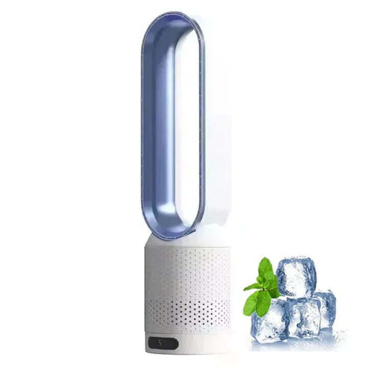 Tragbarer bladeless Ventilator mit Luftreinigung und Fernbedienung | Brehn