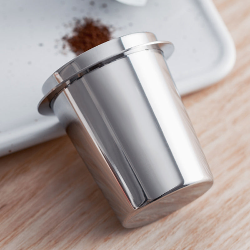 Kaffeemaßbecher Edelstahl Pulverteil passend für Espresso-Tamper | Brehn