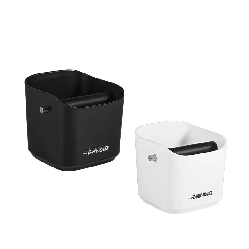 Kaffeesatz Schlagbox Quadrat Abnehmbare Schlagstange und Rutschfeste Basis | Brehn