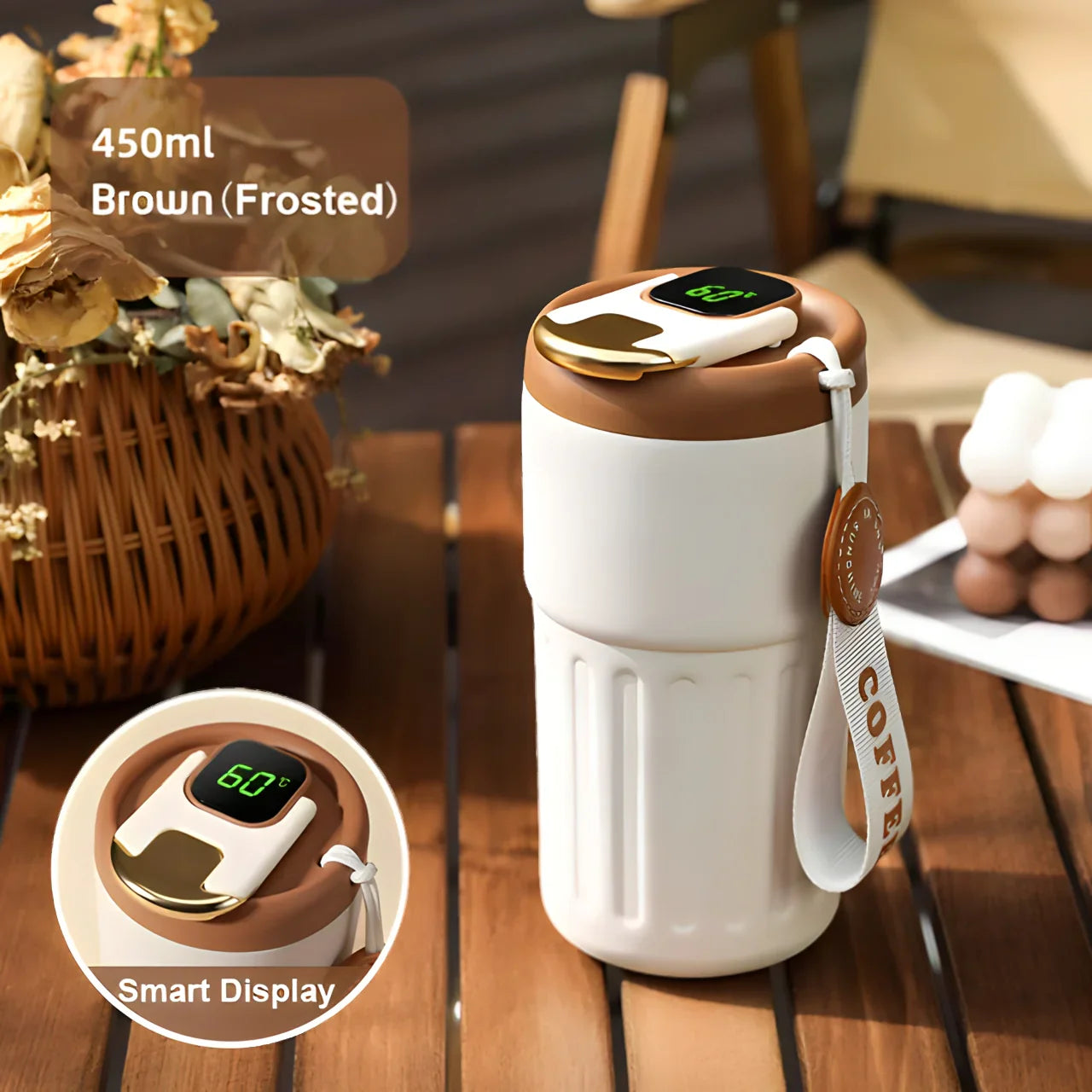 Thermo Brew - Der Becher, der Ihre ideale Temperatur kontrolliert! | Brehn