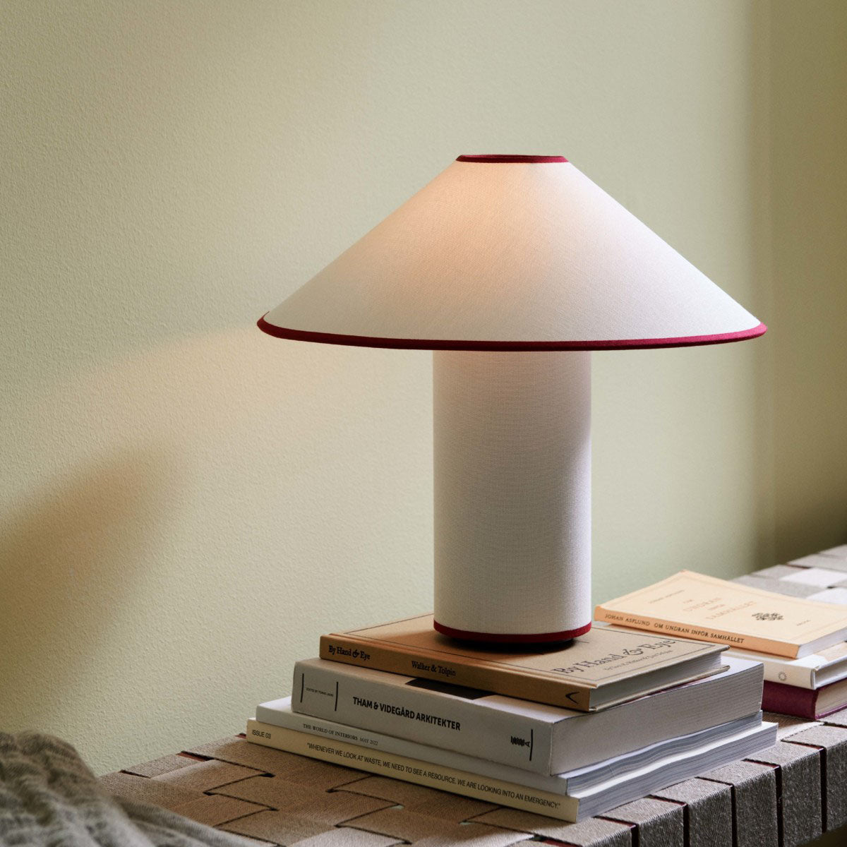Tischlampe mit Stoffschirm – Lunara | Brehn