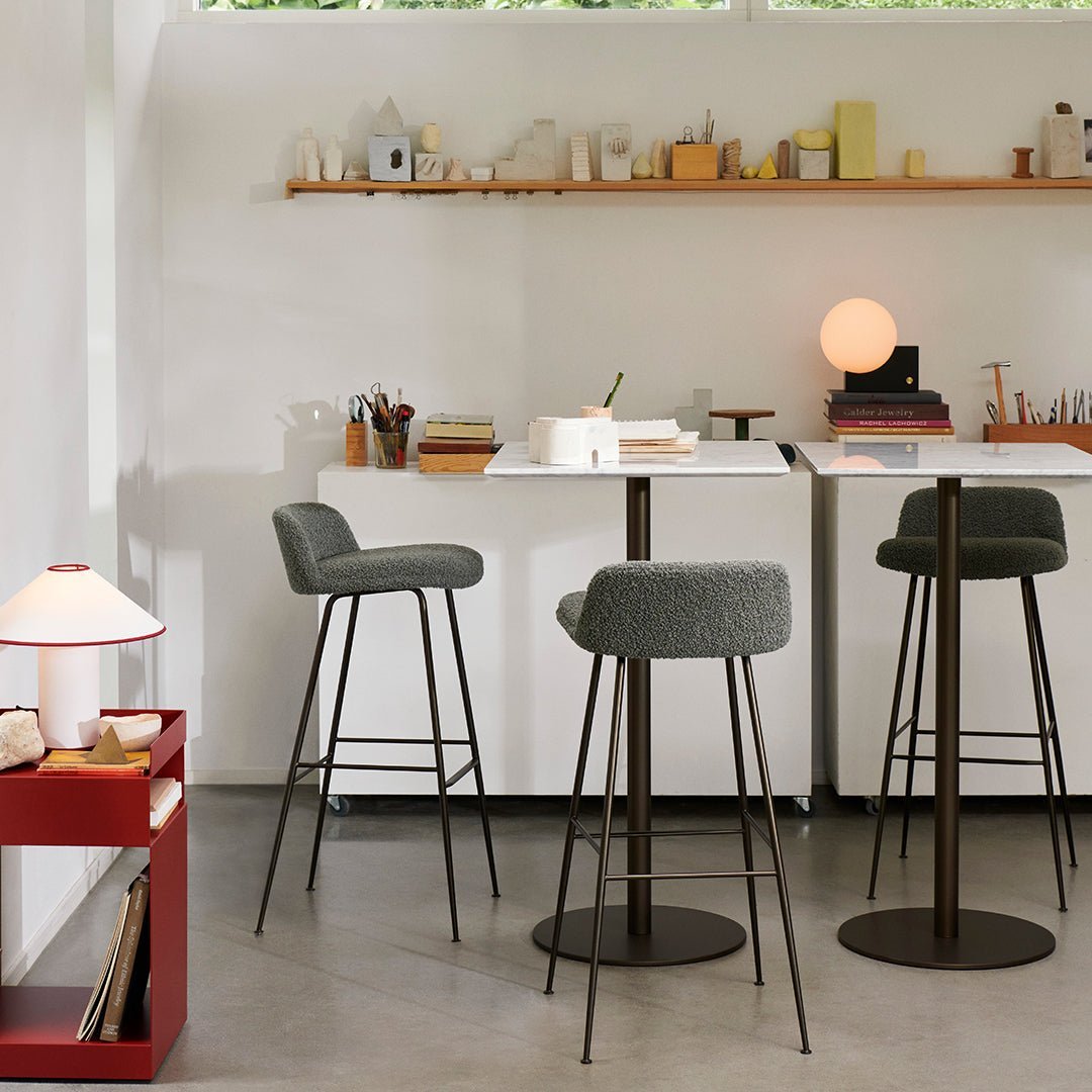 Tischlampe mit Stoffschirm – Lunara | Brehn