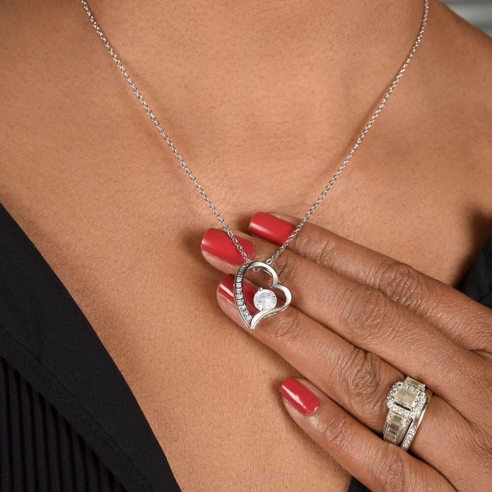Brehn | Ewige Rosenbox "Für Meine Liebe" Mit Diamant-Herz-Halskette