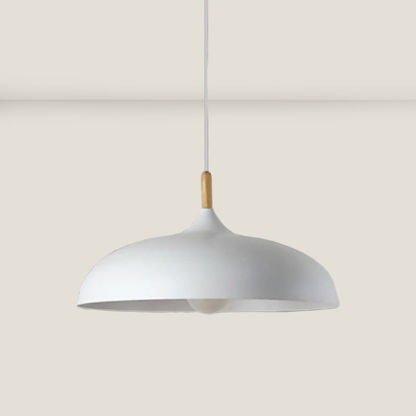 Eichenholz Deckenleuchte in Nordischem Design – LED Holz Plafondlampe | Brehn