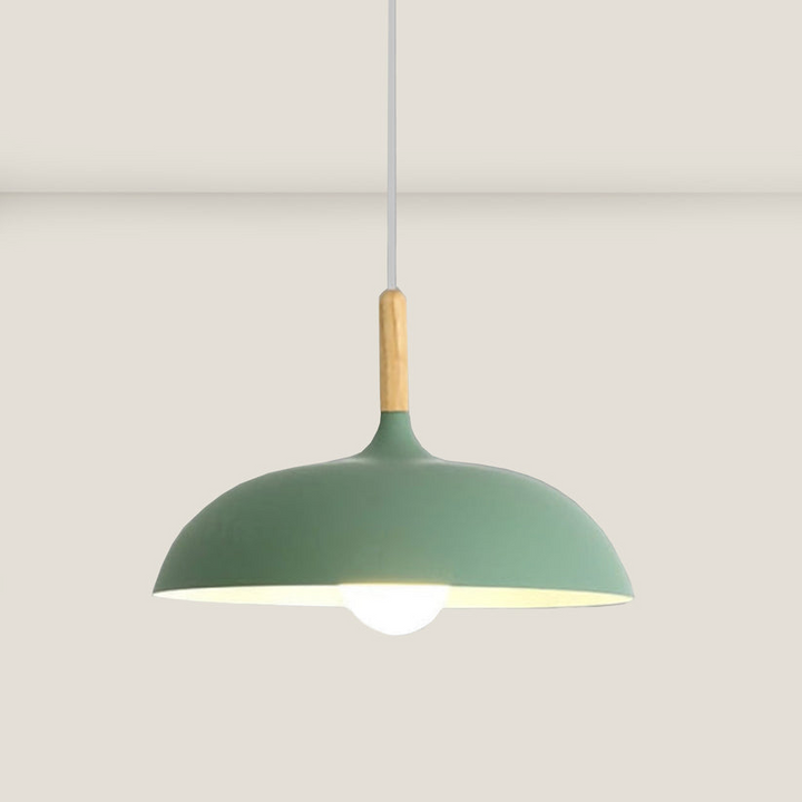 Eichenholz Deckenleuchte in Nordischem Design – LED Holz Plafondlampe | Brehn