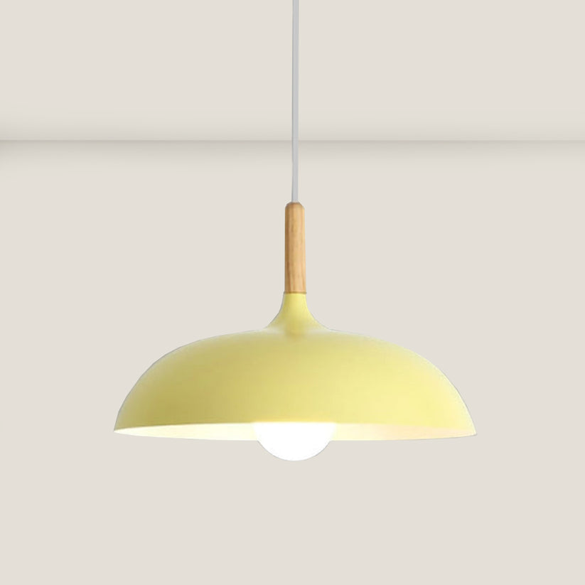 Eichenholz Deckenleuchte in Nordischem Design – LED Holz Plafondlampe | Brehn