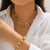 Brehn | Buntes Kettenarmband- und Halskettenset