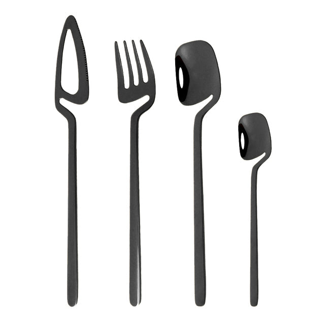 Farbenfrohes Besteckset Messer Gabel Teelöffel Abendessen Geschirr | Brehn