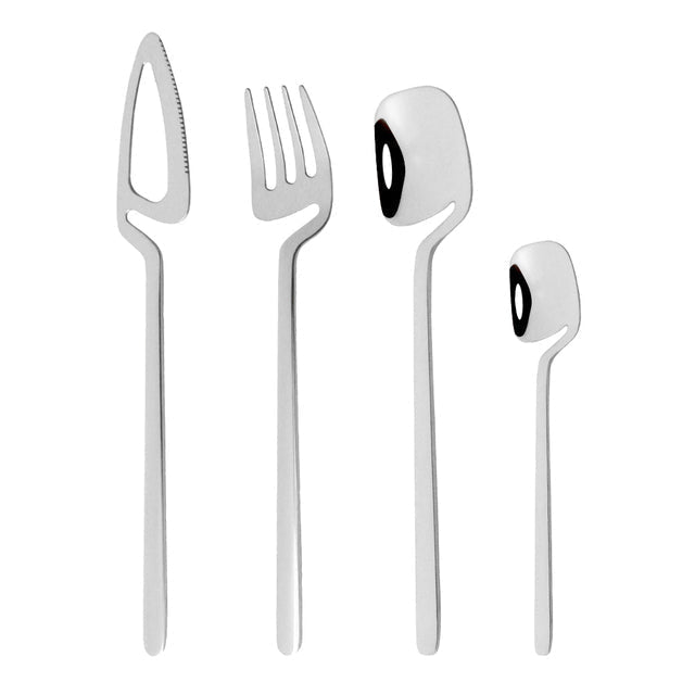 Farbenfrohes Besteckset Messer Gabel Teelöffel Abendessen Geschirr | Brehn