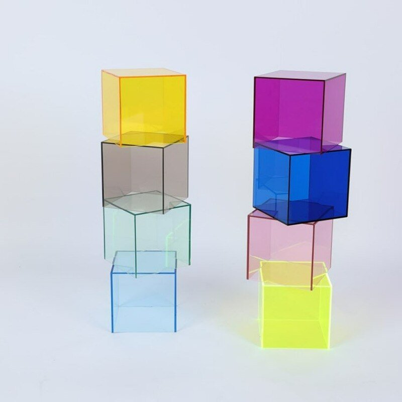 Bunte Acryl-Display-Aufbewahrungsbox