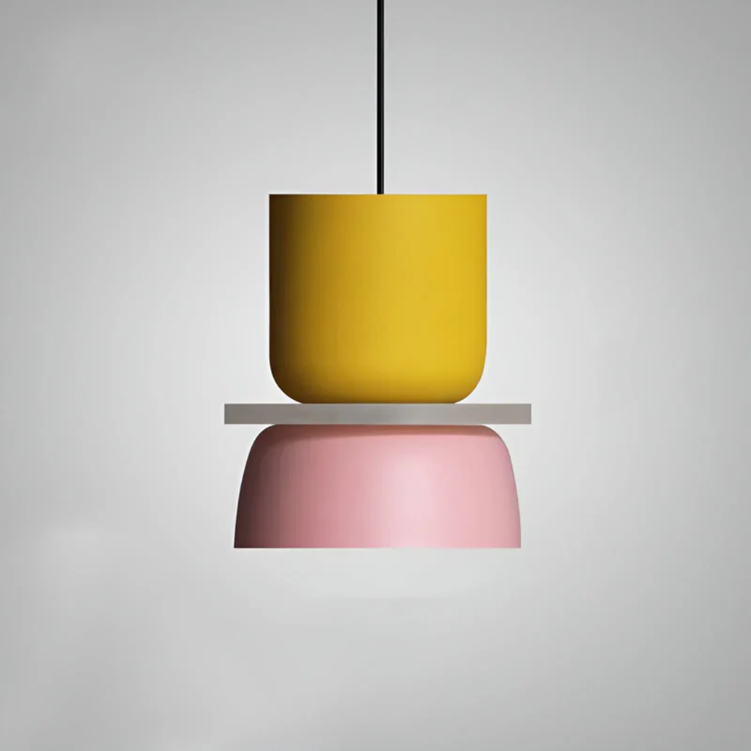 Brehn | Farbige und Trendige Macaron LED Pendelleuchte - VividGlow