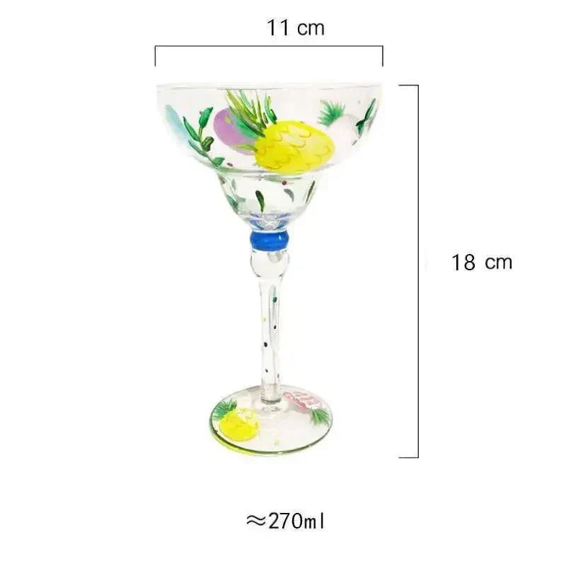 Bunter Margarita Cocktailglas