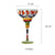 Buntes Margarita-Cocktailglas