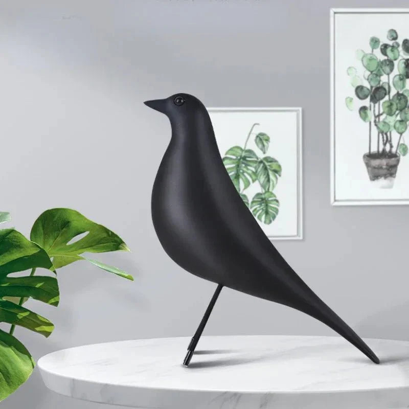 Buntes Neuheits-Bird House Ornament Harz Skulptur Dekor | Brehn