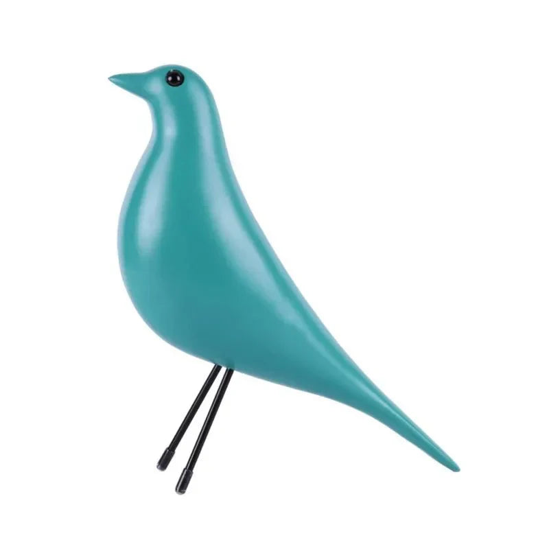 Buntes Neuheits-Bird House Ornament Harz Skulptur Dekor | Brehn