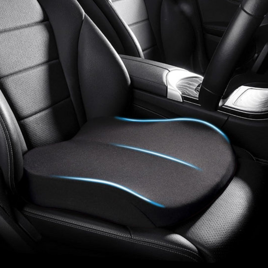 Brehn | Autositzkissen Memory Foam Unterstützung