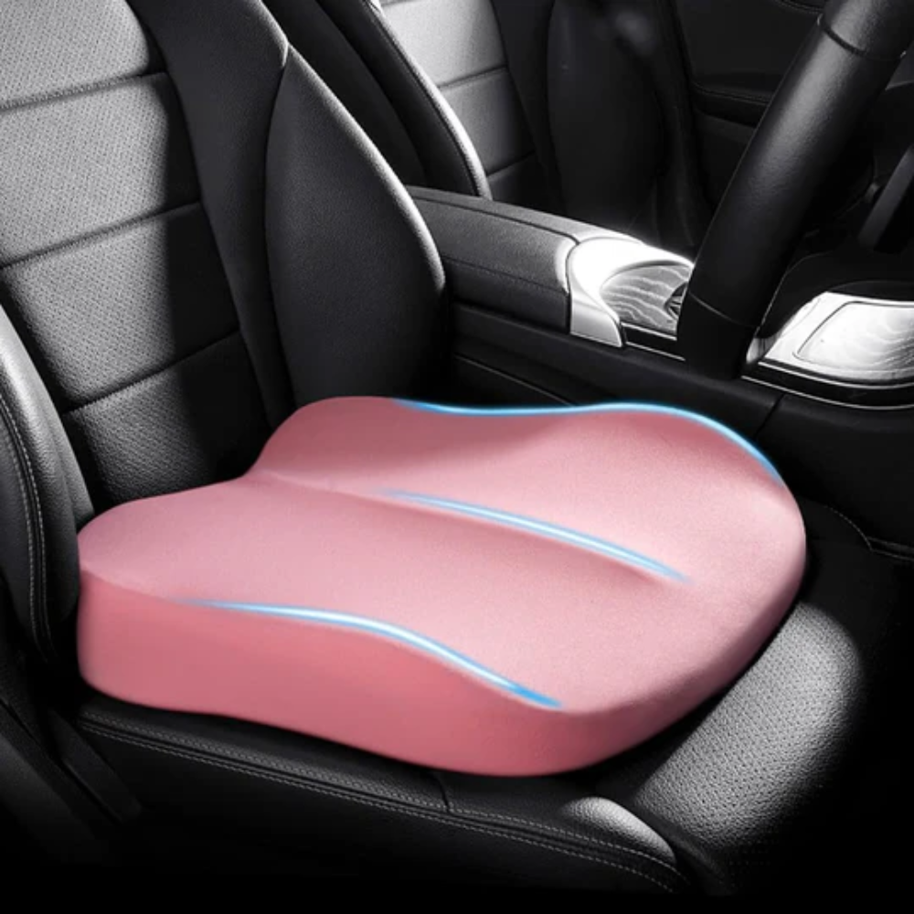 Brehn | Autositzkissen Memory Foam Unterstützung