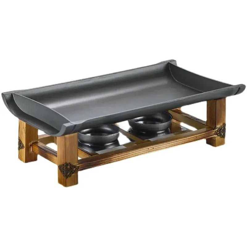 Kommerzielle Antihaft-BBQ-Platte Backform Gegrillter Fisch Eisenplatte | Brehn