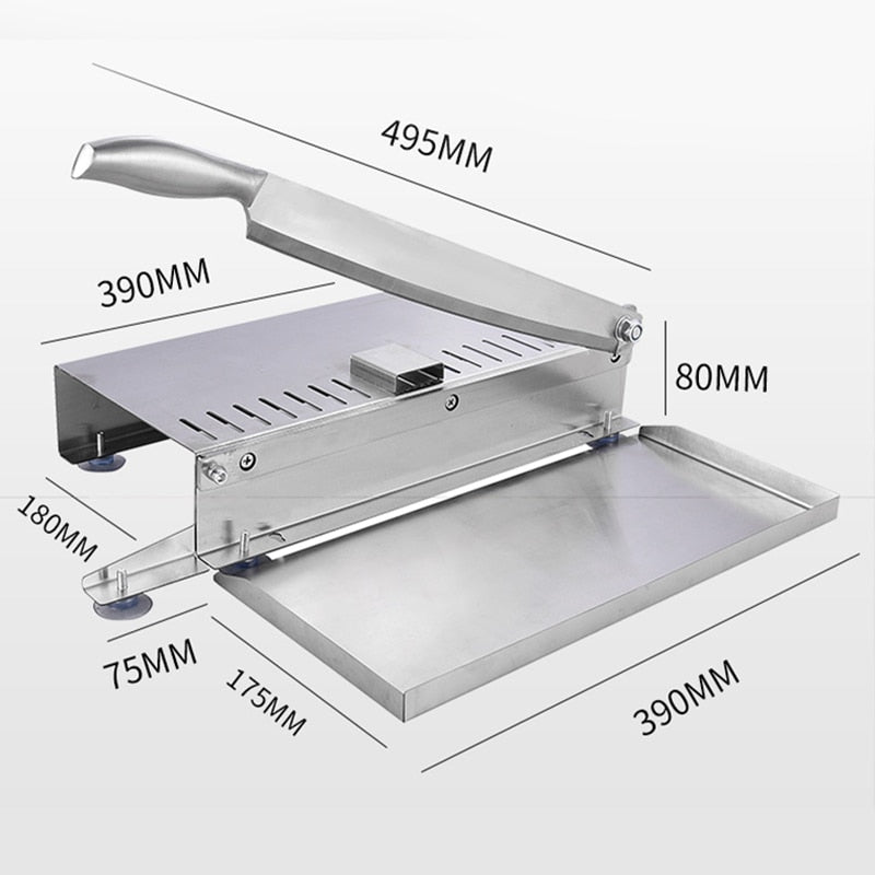 Gewerbliche Edelstahl Lebensmittel Schneider Schneidemaschine Fleischschneider | Brehn