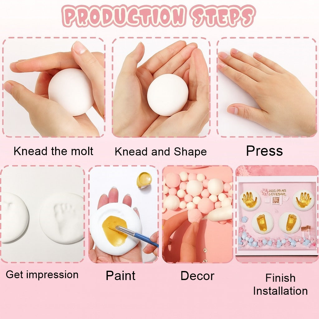 Forever Baby Story DIY Hand- und Fußabdruckset | Brehn