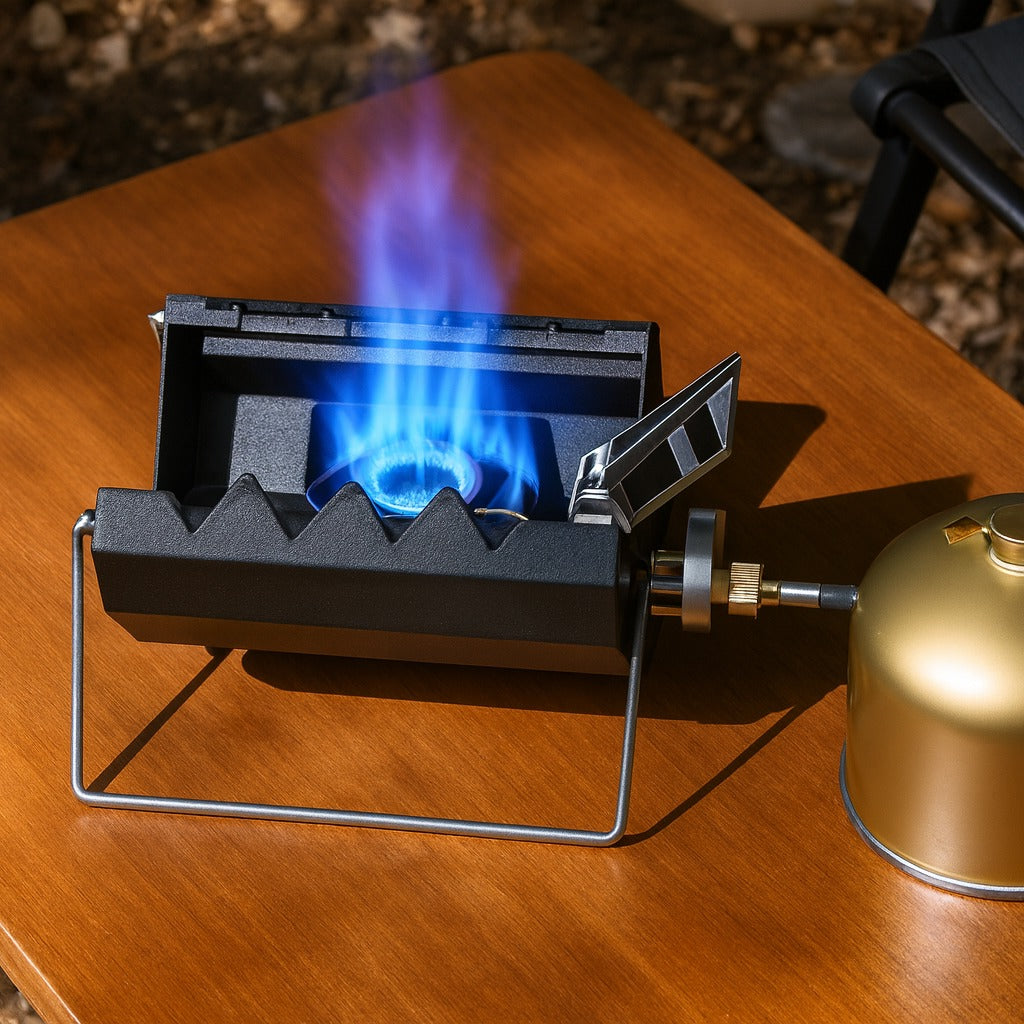 Quick-Fold Camping Gas Stove | Brehn