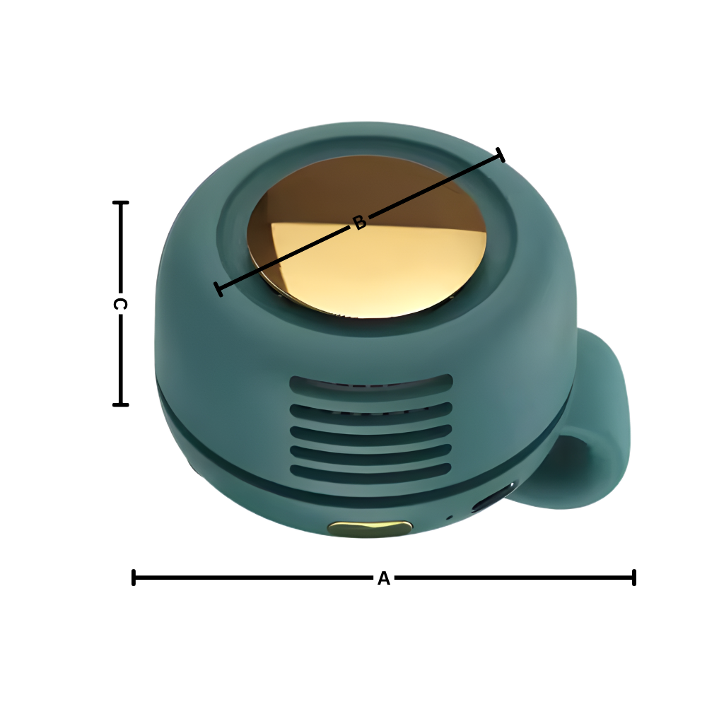 Bequem Diskret 360 Clip-On Ventilator | Brehn