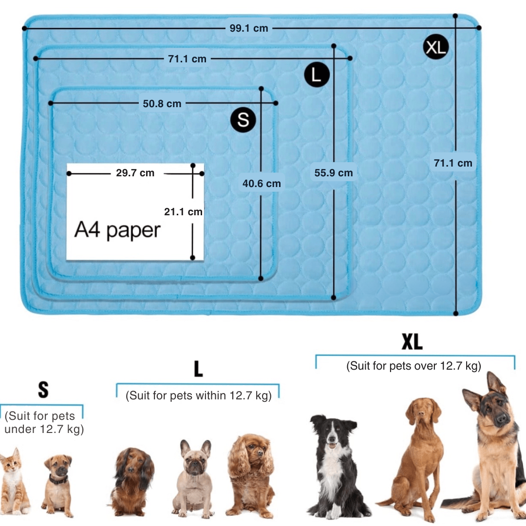 Cooling Dog Mat - CoolPet Mat Brehn