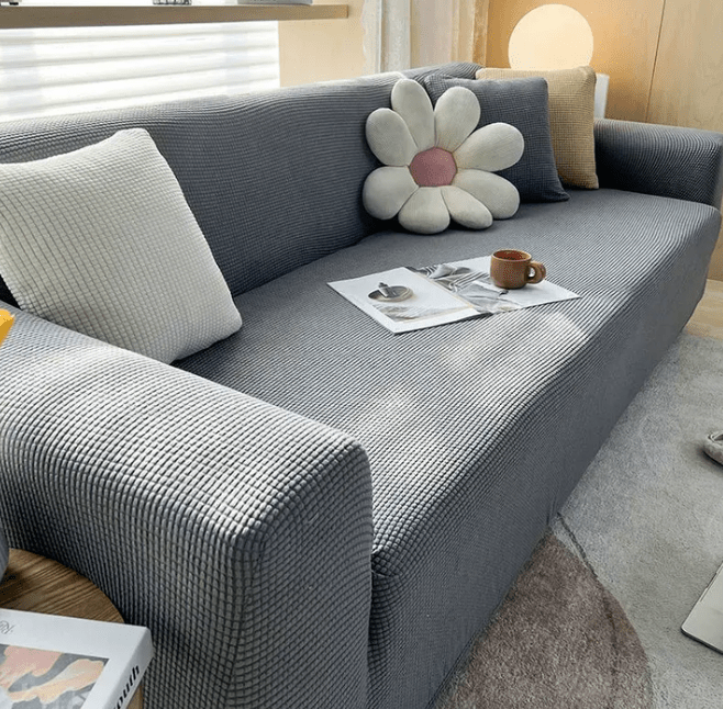 SNUGJACQ – Weicher Jacquard-Sofabezug mit rutschfester Passform