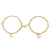 Brehn | Paar Magnetisches Herz Sonne & Mond Armband Set