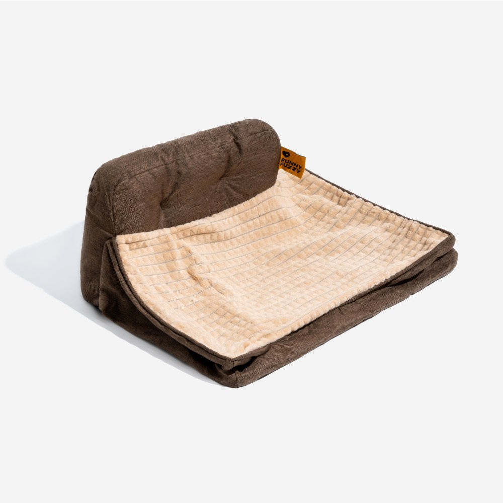 Ultra-bequeme orthopädische Hundebett mit Terylen-Stoff | Brehn