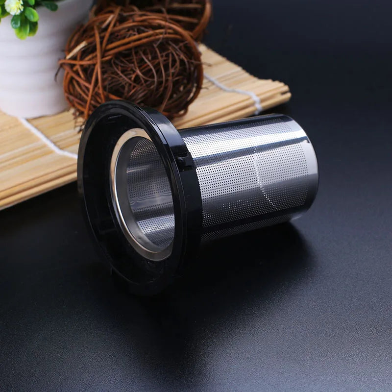 Kreative Glas-Teekanne mit abnehmbarem Edelstahl-Infuserfilter Teekessel | Brehn