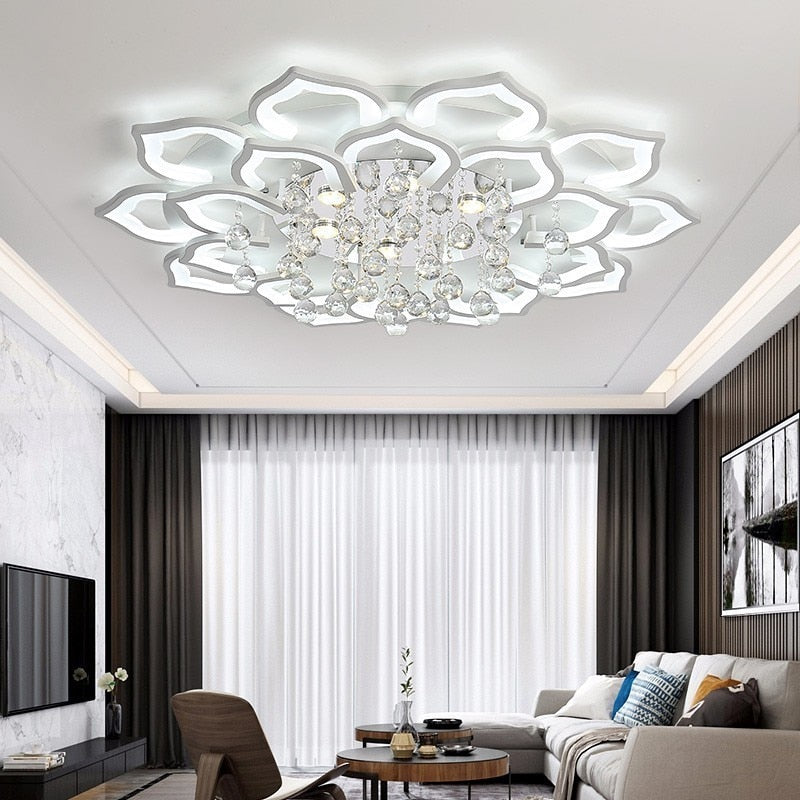 Brehn | Crystal Lotus Deckenlampe - LumiLotus