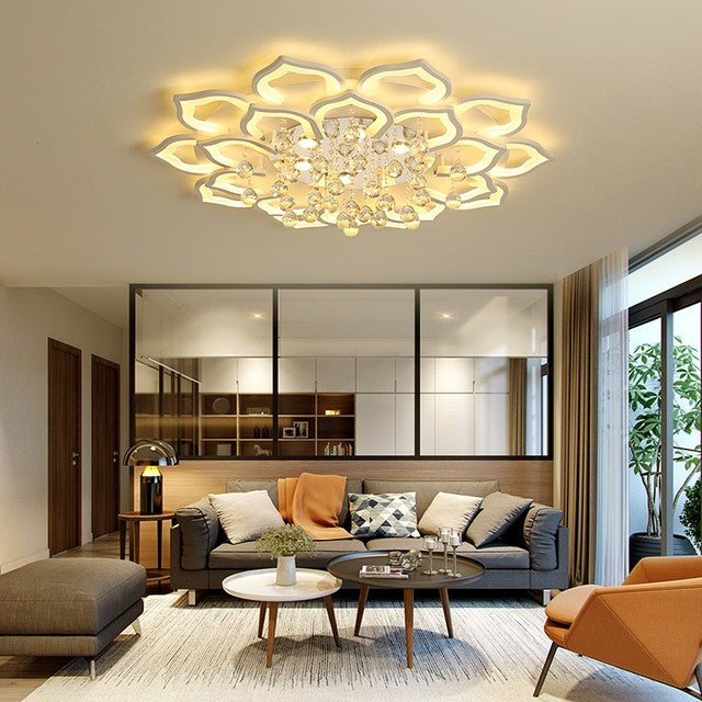 Brehn | Crystal Lotus Deckenlampe - LumiLotus