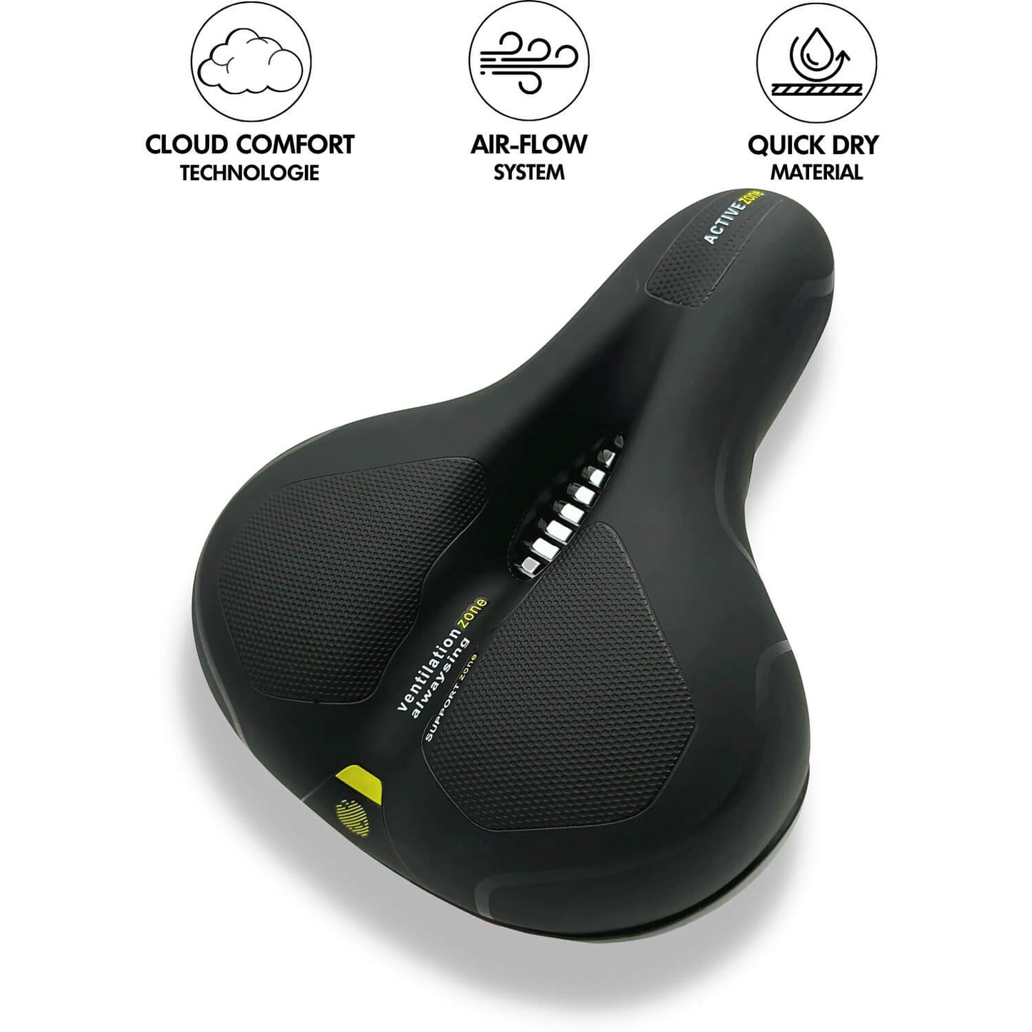 Brehn | BicycleComfort Pro - Ergonomischer Fahrradsattel für ein schmerzfreies Fahrerlebnis