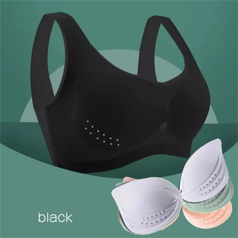 Brehn | Damen Ultra-Dünnes Plus Size Eis Seide Komfort-BH