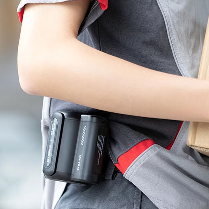 Tragbarer Gürtelventilator mit Clip – Leise, kabellos für unterwegs | Brehn