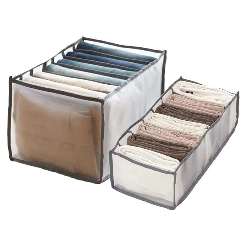 7 Gitter Kleiderschrank Kleidung Netzteiler Organizer | Brehn