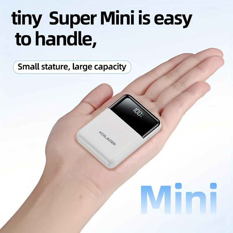 Powerbank 10000mAh Mini mit Display | Brehn