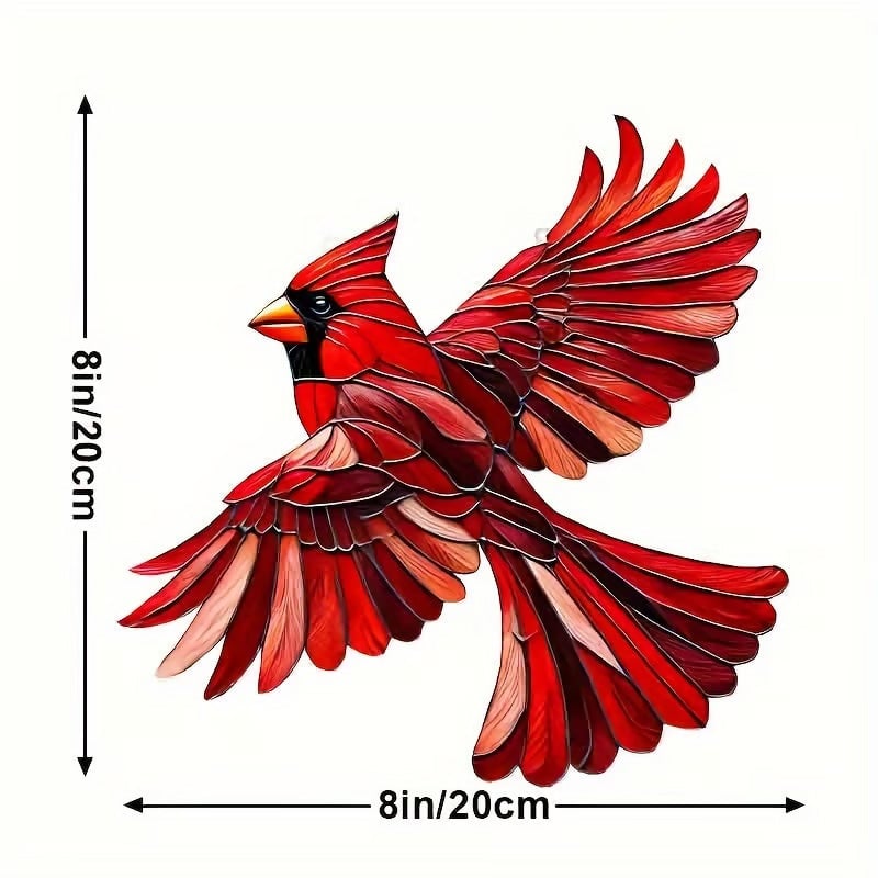Brehn | Flügel-Cardinal-Weihnachtsornamente