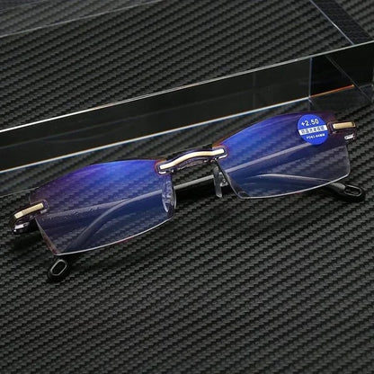 Neue Saphir-Lesebrille mit hoher Härte, Blaulichtfilter und doppelter Nutzungsmöglichkeit