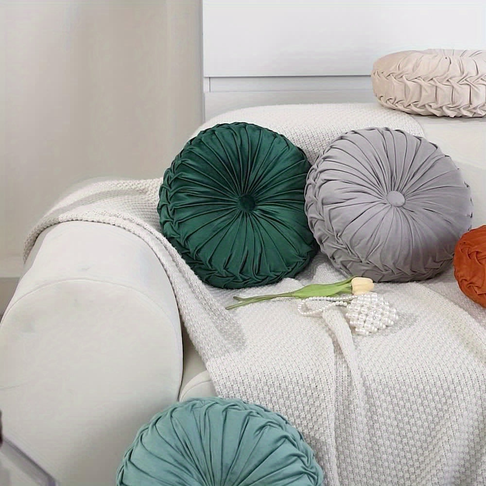 Brehn | VelvetPumpkin Kissen - Luxuriöses Plüschkissen für Komfort