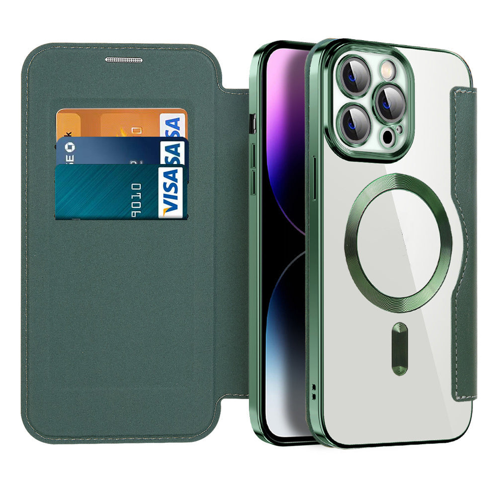 Brehn | Flip Case mit Magnetfunktion für das Handy